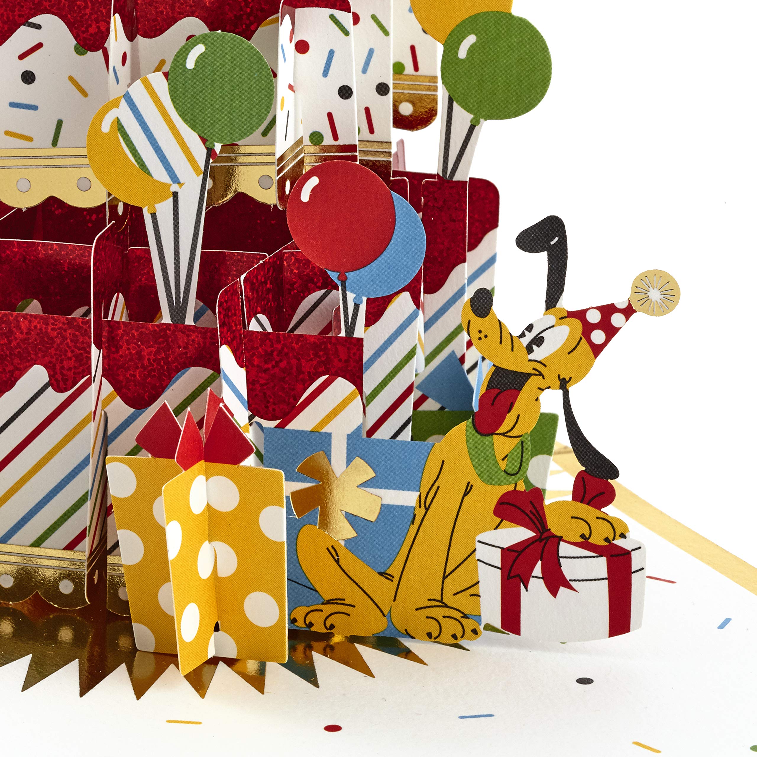 Foto 7 pulgar | Tarjeta De Cumpleaños Hallmark Signature Paper Wonder Pop Up Disney - Venta Internacional.
