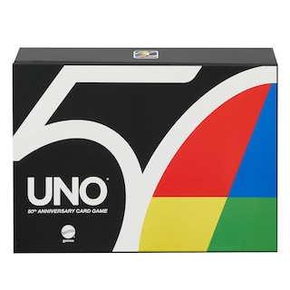 Foto 1 | Juego De Cartas Mattel Games Uno 50th Premium Version Family Desde Hace Más De 7 Años - Venta Internacional.