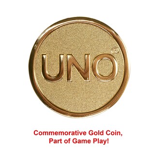 Foto 5 | Juego De Cartas Mattel Games Uno 50th Premium Version Family Desde Hace Más De 7 Años - Venta Internacional.