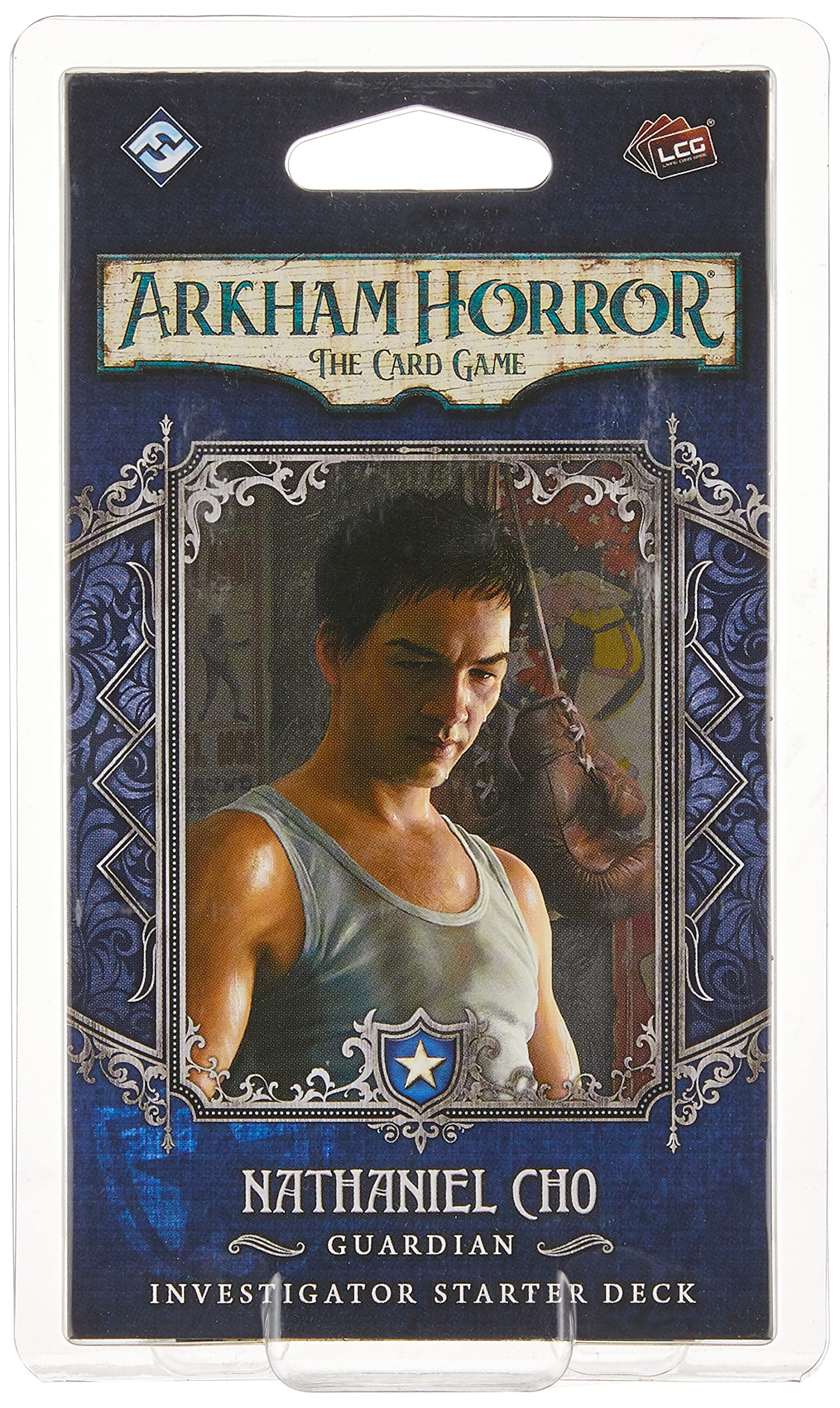 Foto 2 pulgar | Starter Deck Fantasy Flight Games Arkham Horror Nathaniel Cho - Venta Internacional.