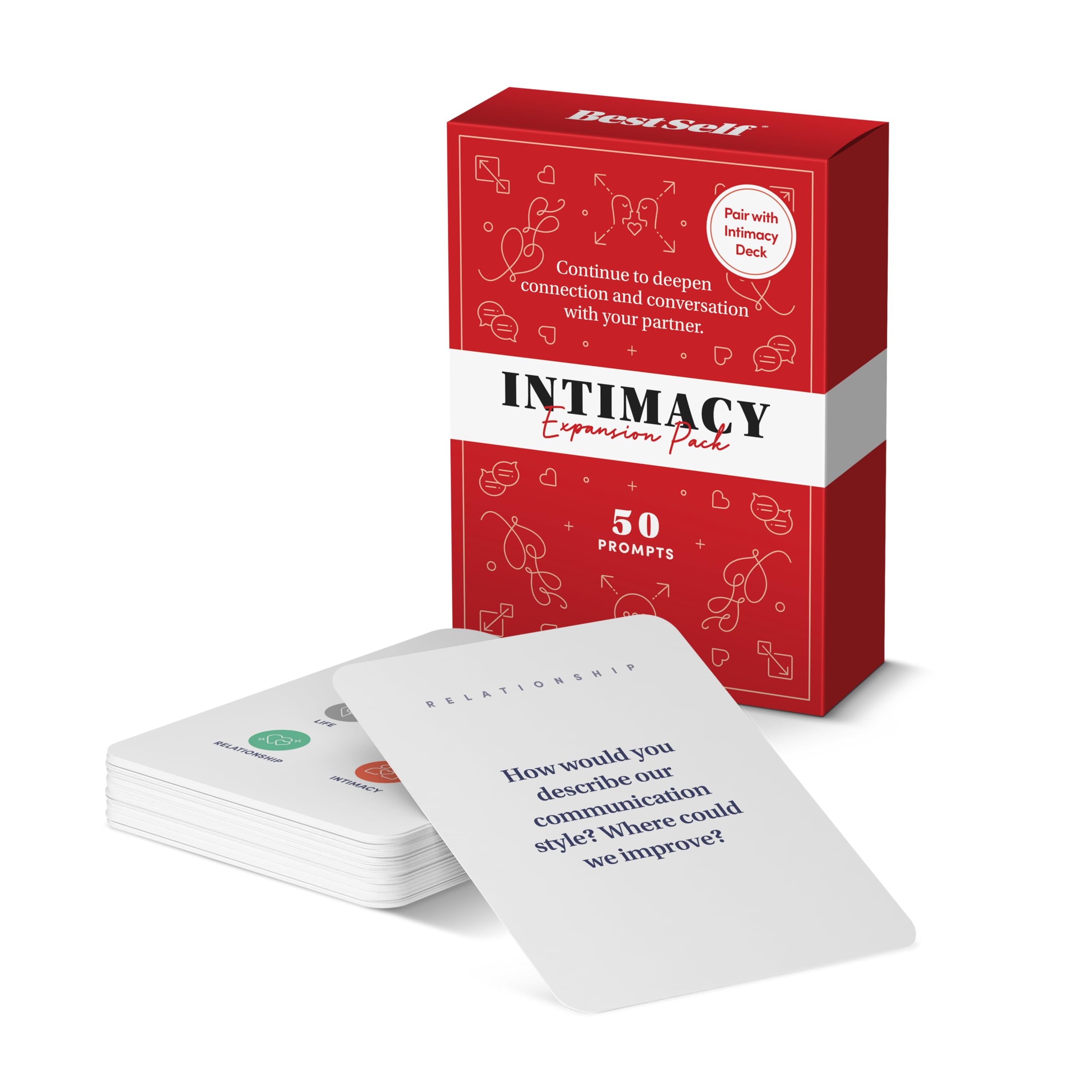 Foto 3 | Paquete De Expansión Para Mazos Bestself Intimacy Para Juegos De Parejas Con 50 Cartas - Venta Internacional.