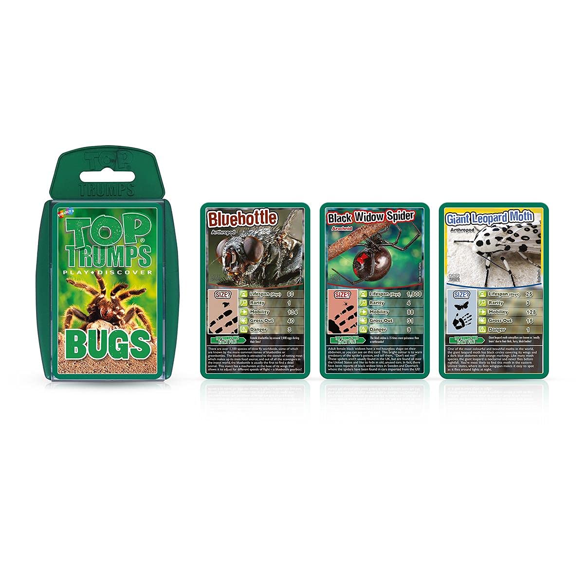 Foto 8 pulgar | Juego De Cartas Top Trumps Bugs Classic Educational 6+ Years - Venta Internacional.