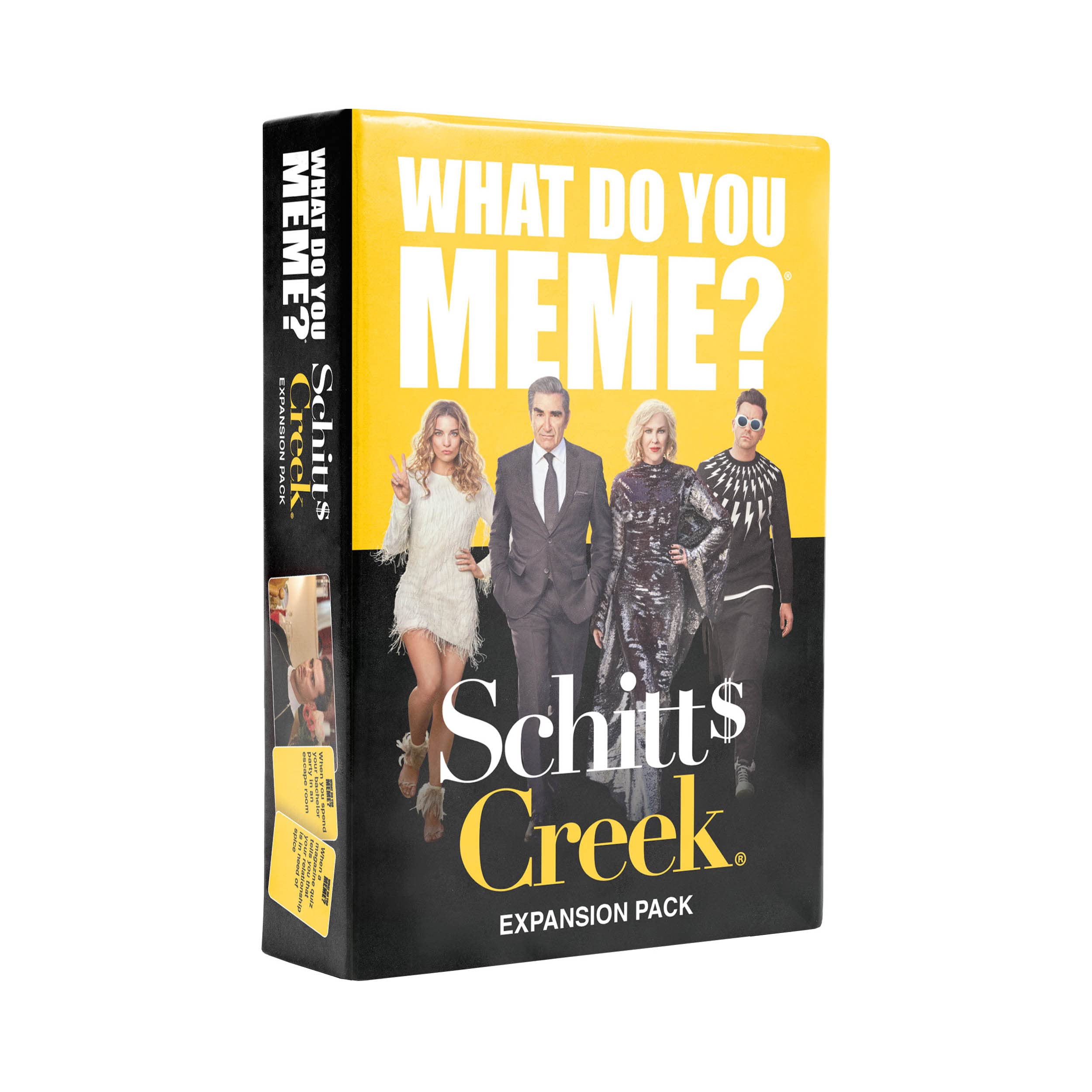 Paquete De Expansión ¿qué Memes? Schitt's Creek For Party Game - Venta Internacional.