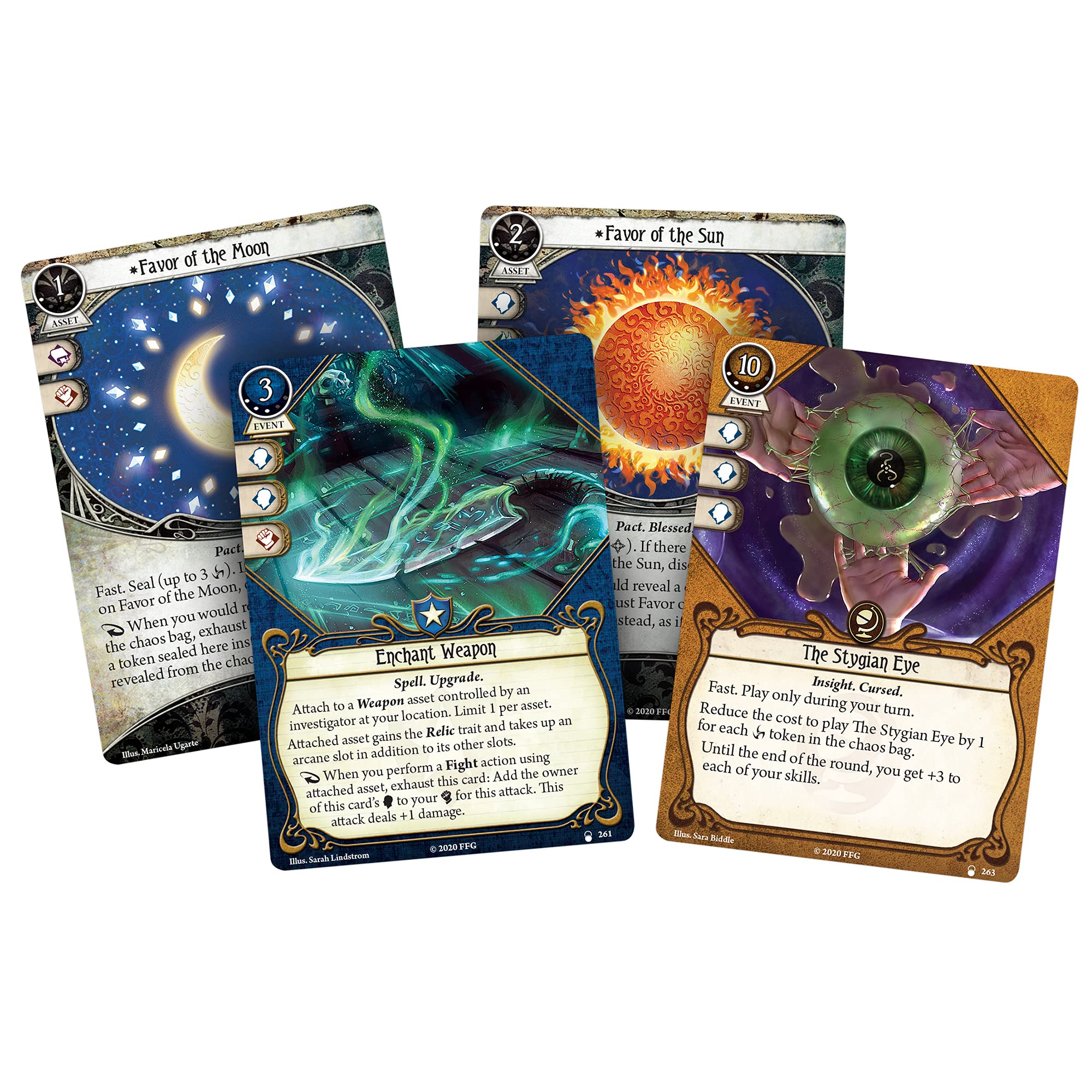 Foto 3 pulgar | Juego De Cartas Fantasy Flight Arkham Horror The Lair Of Dagon - Venta Internacional.