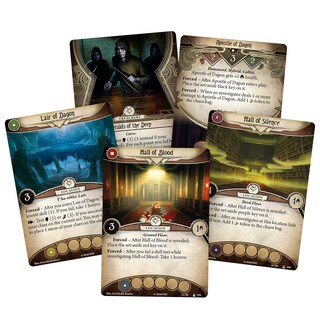 Foto 3 | Juego De Cartas Fantasy Flight Arkham Horror The Lair Of Dagon - Venta Internacional.
