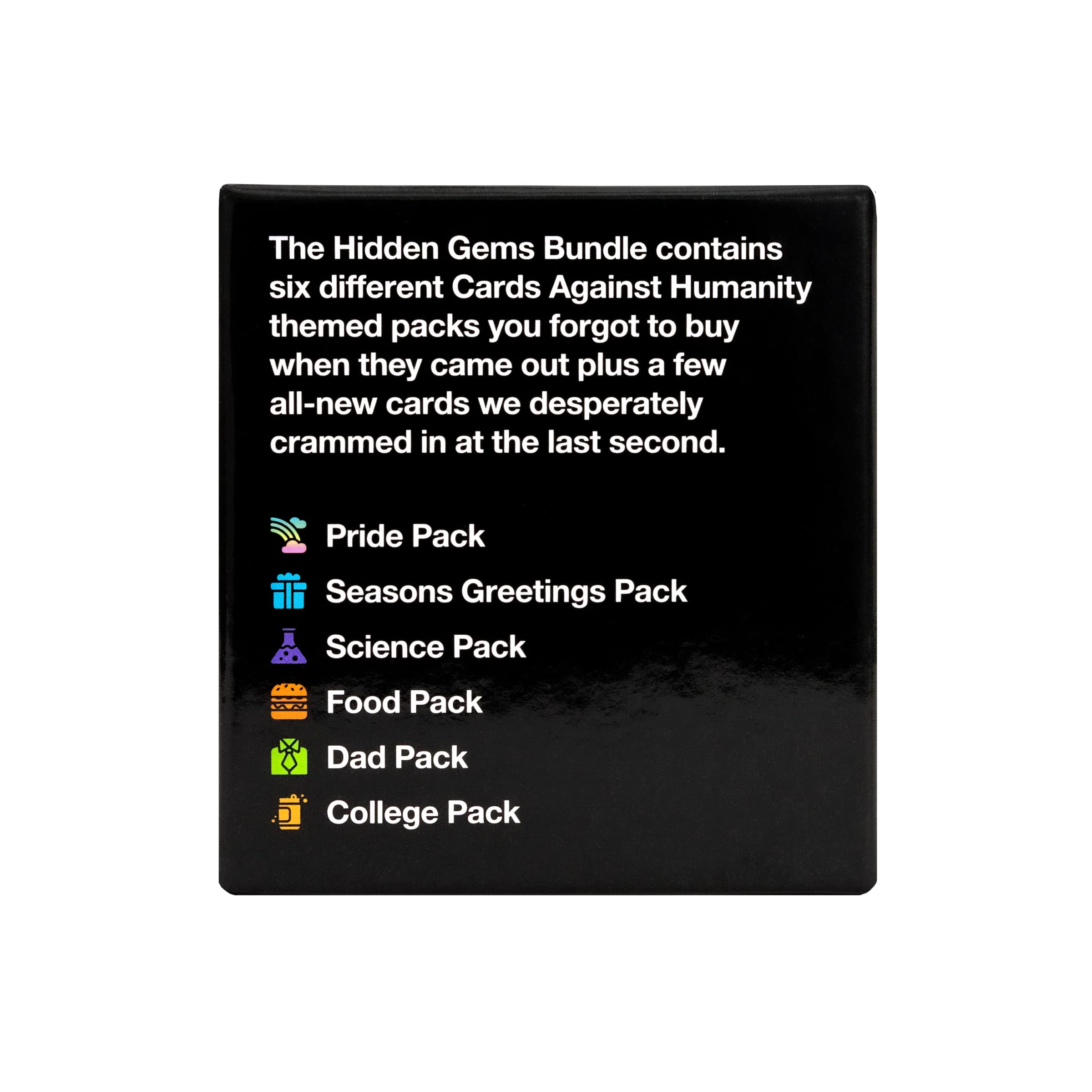 Foto 4 pulgar | Paquete De Cartas Cards Against Humanity Hidden Gems - Venta Internacional.