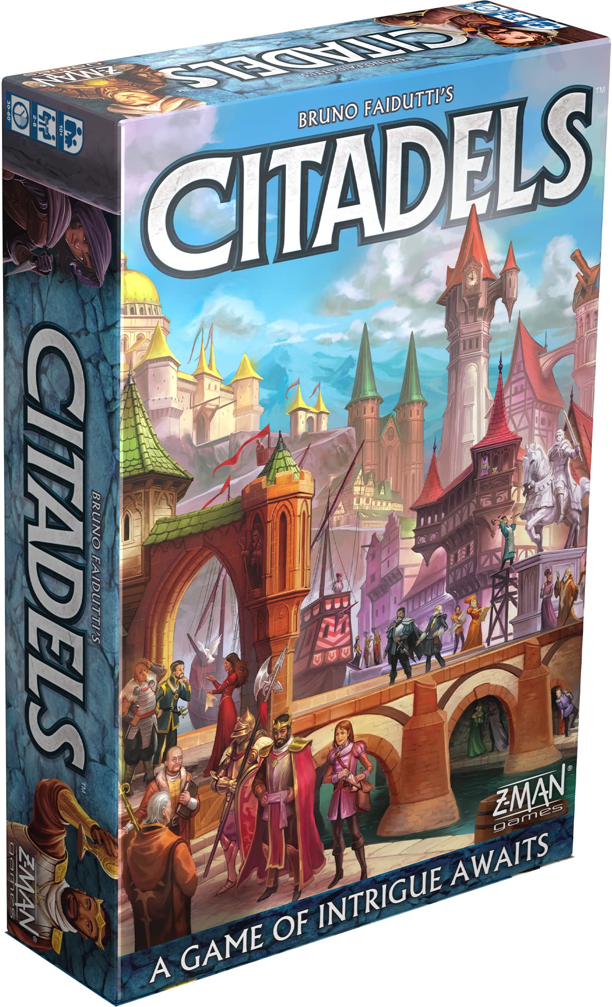 Juego De Mesa Citadels Revised Edition Master Builder Showdown - Venta Internacional.