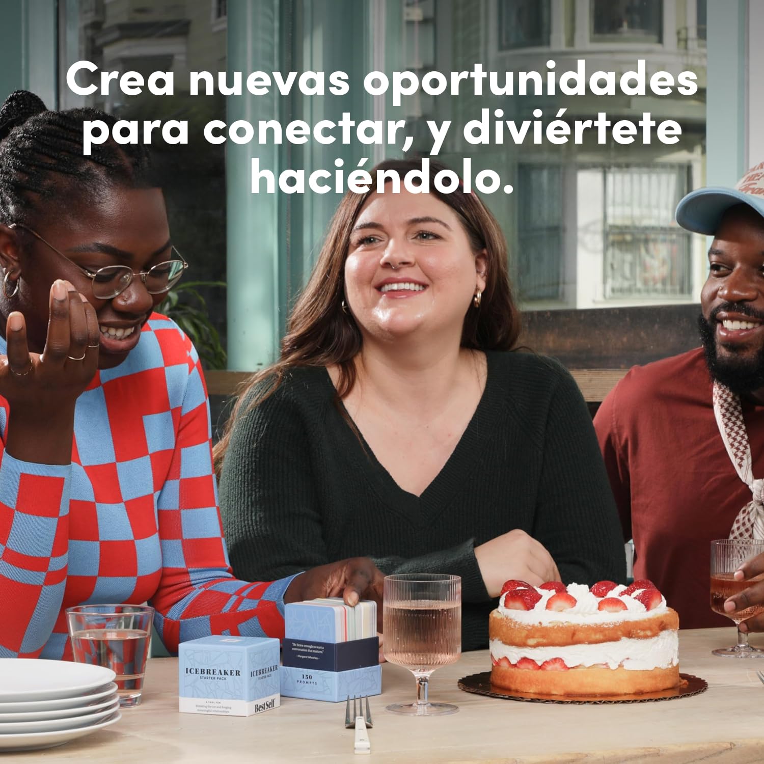 Foto 8 pulgar | Conversation Cards Bestself Rompehielo Icebreaker Game - Venta Internacional.
