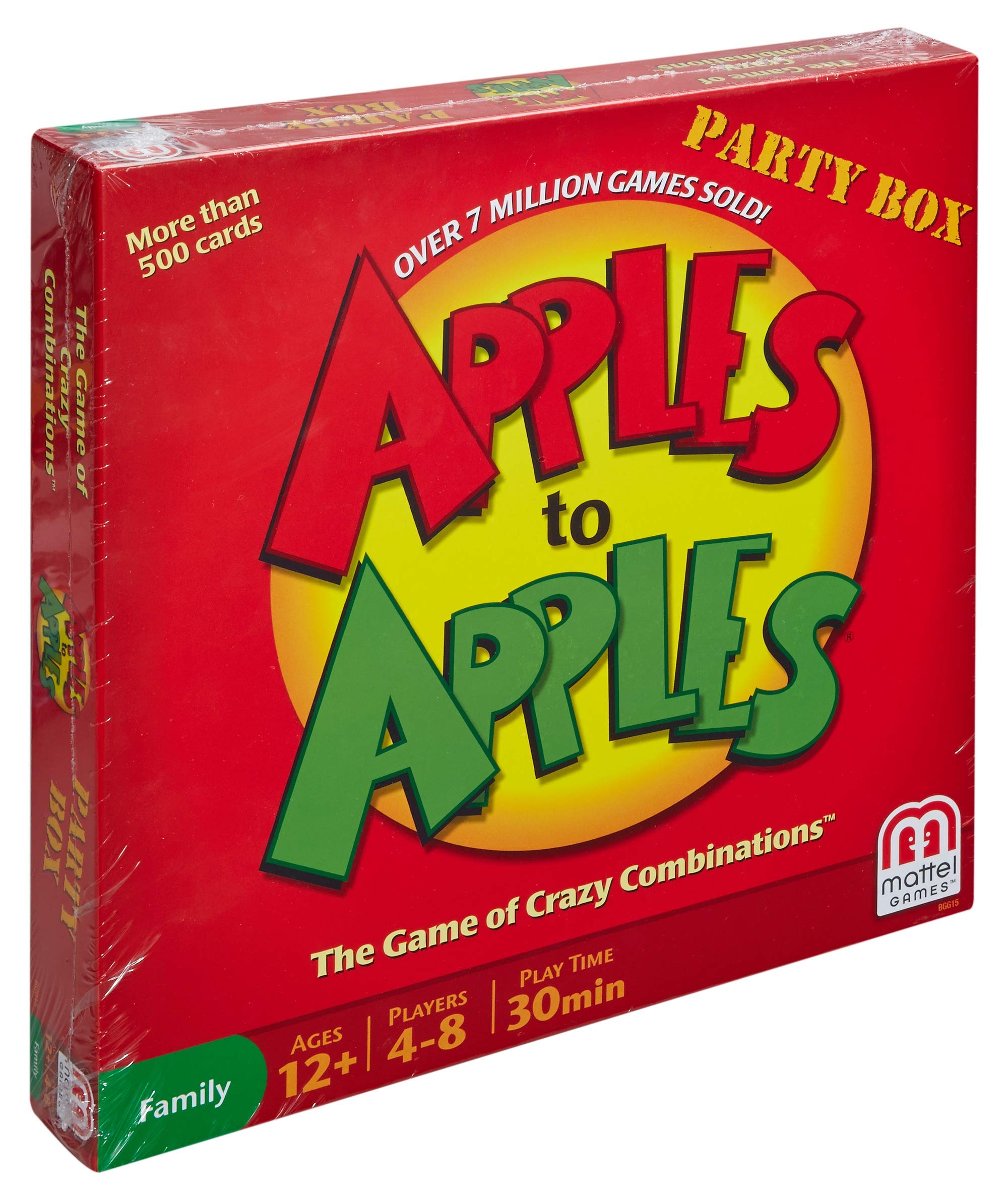 Foto 8 pulgar | Juego De Mesa Mattel Games Apples To Apples Party In A Box - Venta Internacional.