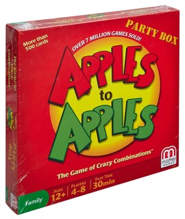 Foto 7 | Juego De Mesa Mattel Games Apples To Apples Party In A Box - Venta Internacional.