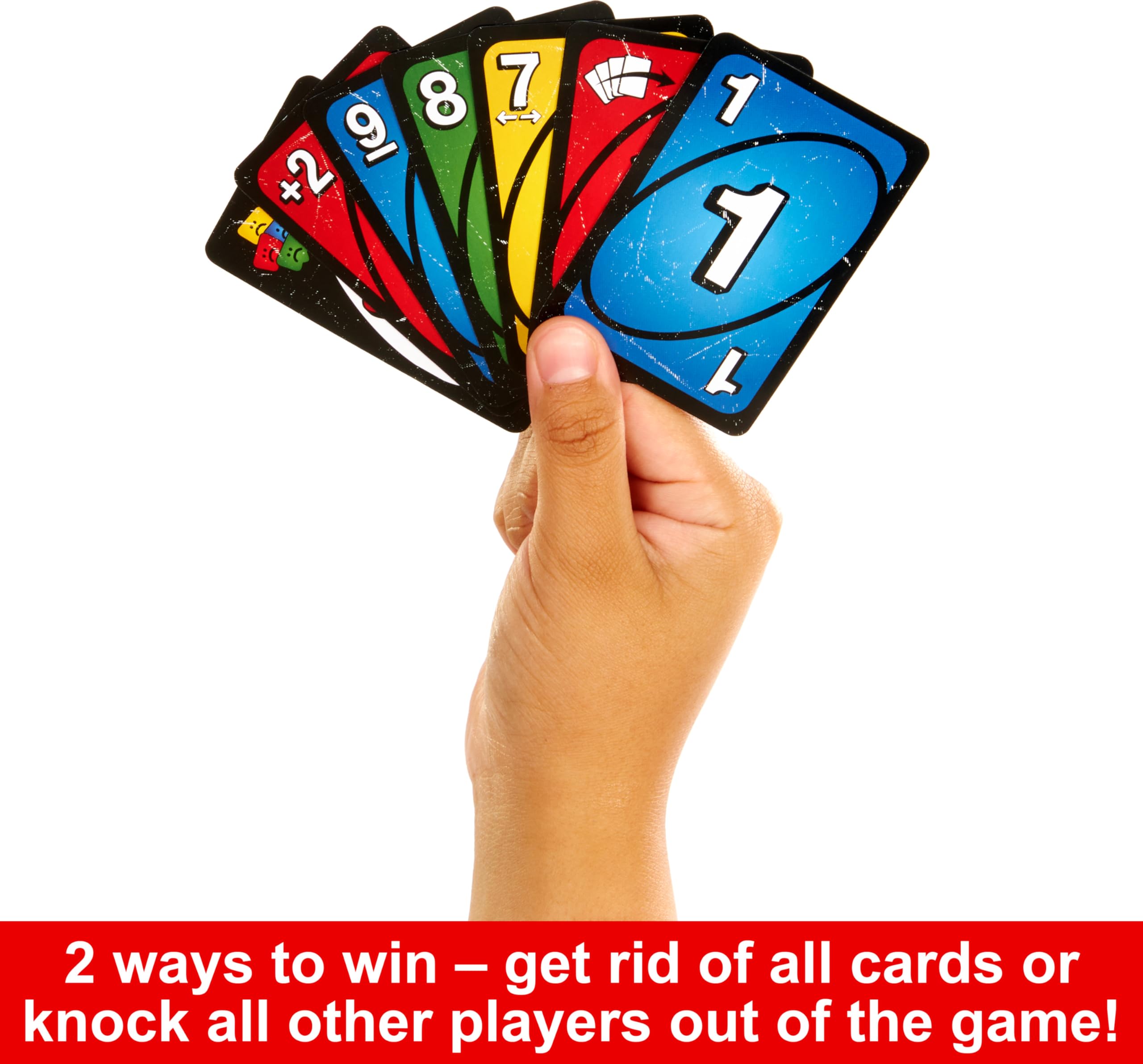 Foto 7 pulgar | Juego De Cartas Mattel Games Uno Show 'em No Mercy Con Cartas Adicionales - Venta Internacional.