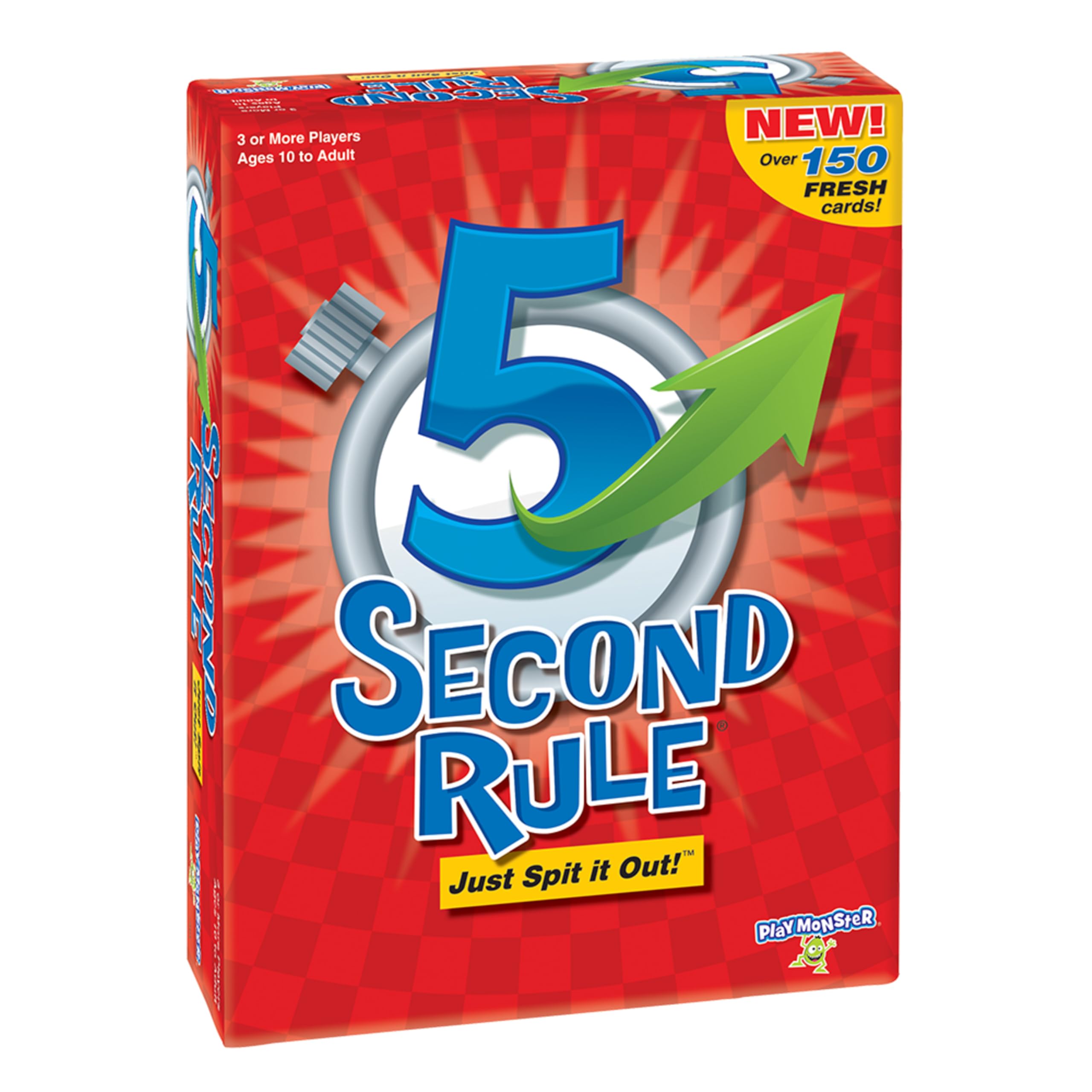 Juego De Cartas Playmonster 5 Second Rule Preguntas Simples 10+ - Venta Internacional.
