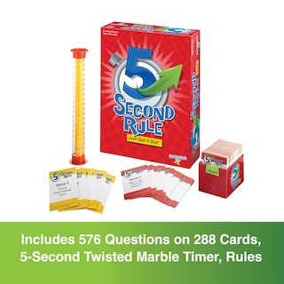 Foto 2 | Juego De Cartas Playmonster 5 Second Rule Preguntas Simples 10+ - Venta Internacional.