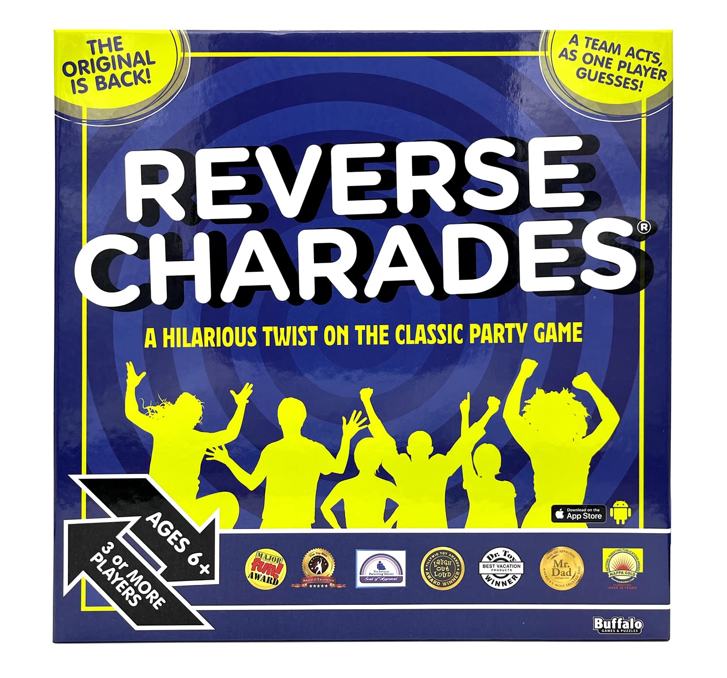 Foto 2 pulgar | Juego Buffalo Games Reverse Charades Original De Más De 6 Años - Venta Internacional.