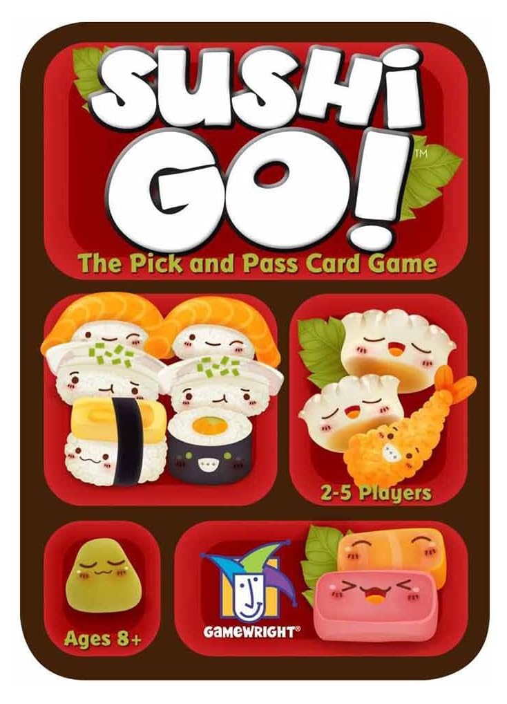 Foto 2 pulgar | Juego De Cartas Gamewright Sushi Go! - ¡el Pick And Pass - Venta Internacional.