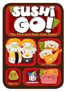Foto 1 | Juego De Cartas Gamewright Sushi Go! - ¡el Pick And Pass - Venta Internacional.