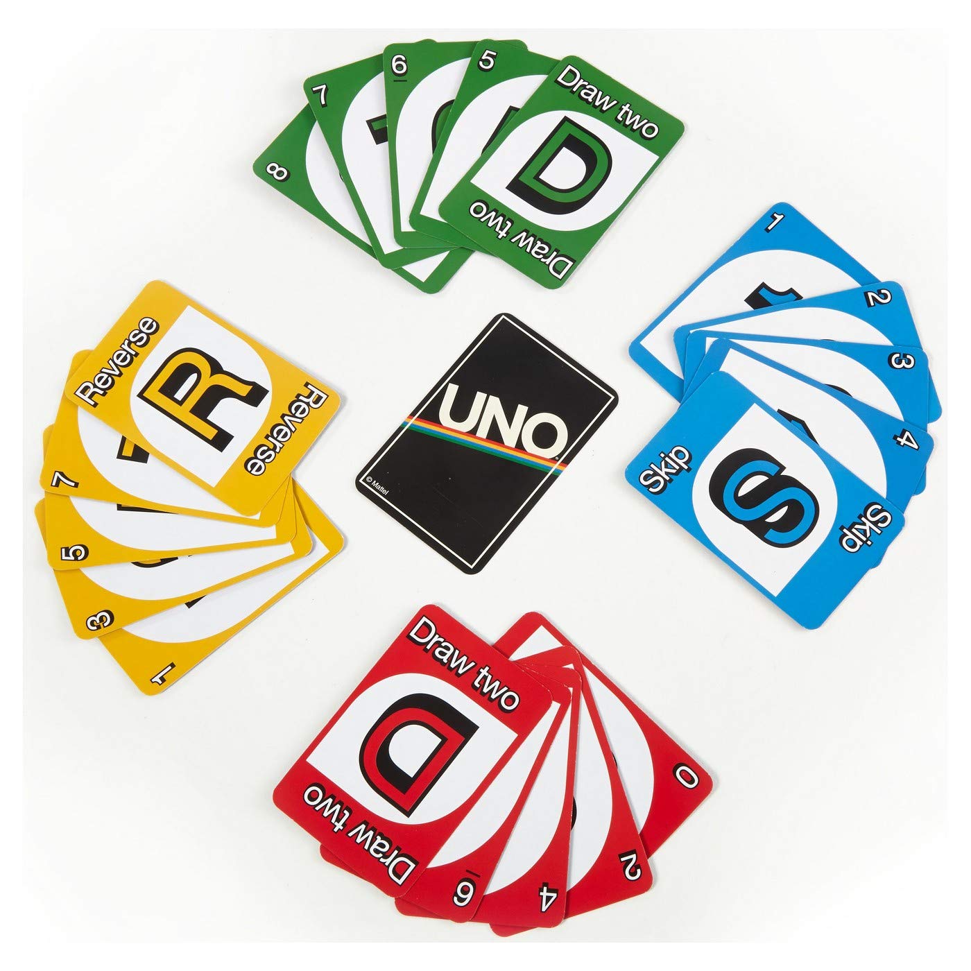Foto 3 pulgar | Juego De Cartas Mattel Games Uno Retro Edition - Venta Internacional.