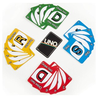 Foto 2 | Juego De Cartas Mattel Games Uno Retro Edition - Venta Internacional.