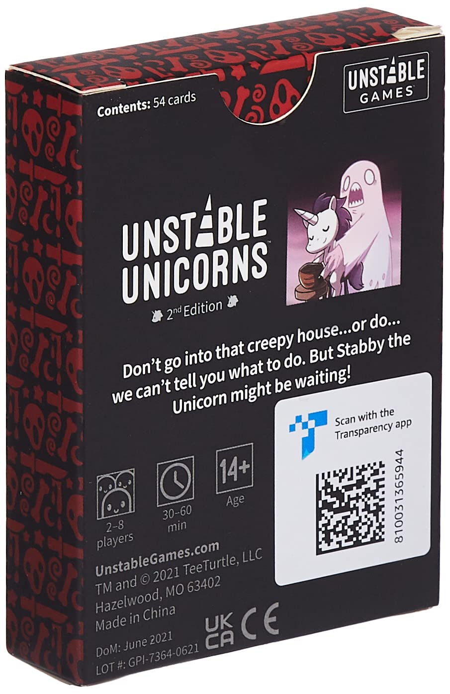 Foto 3 pulgar | Paquete De Expansión Unstable Games Unstable Unicorns Nightmares - Venta Internacional.