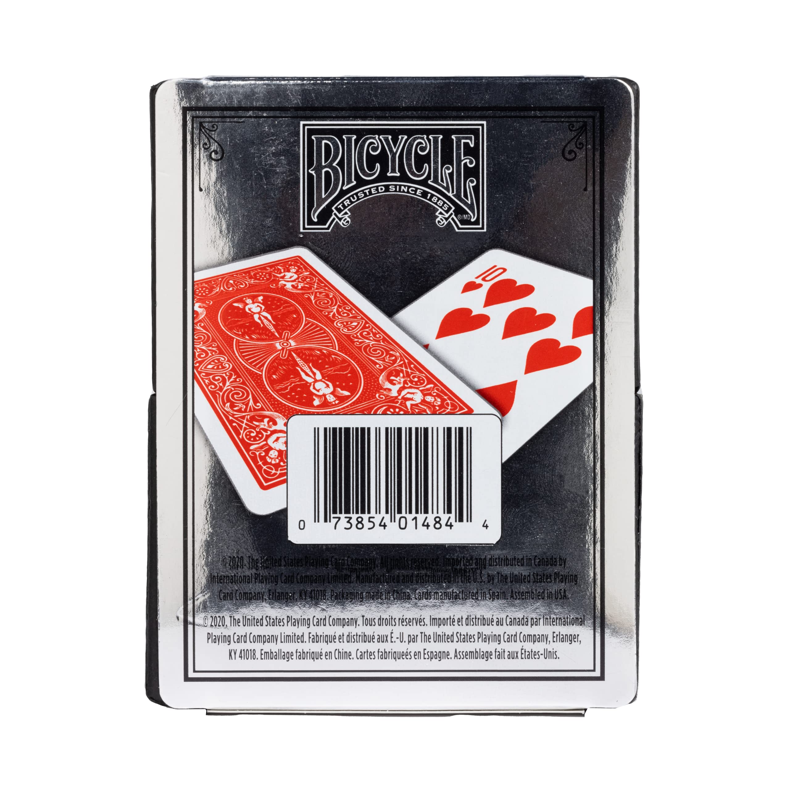 Foto 3 pulgar | Juego De Cartas Bicycle Prestige, Plástico Impermeable, Rojo Y Azul - Venta Internacional.