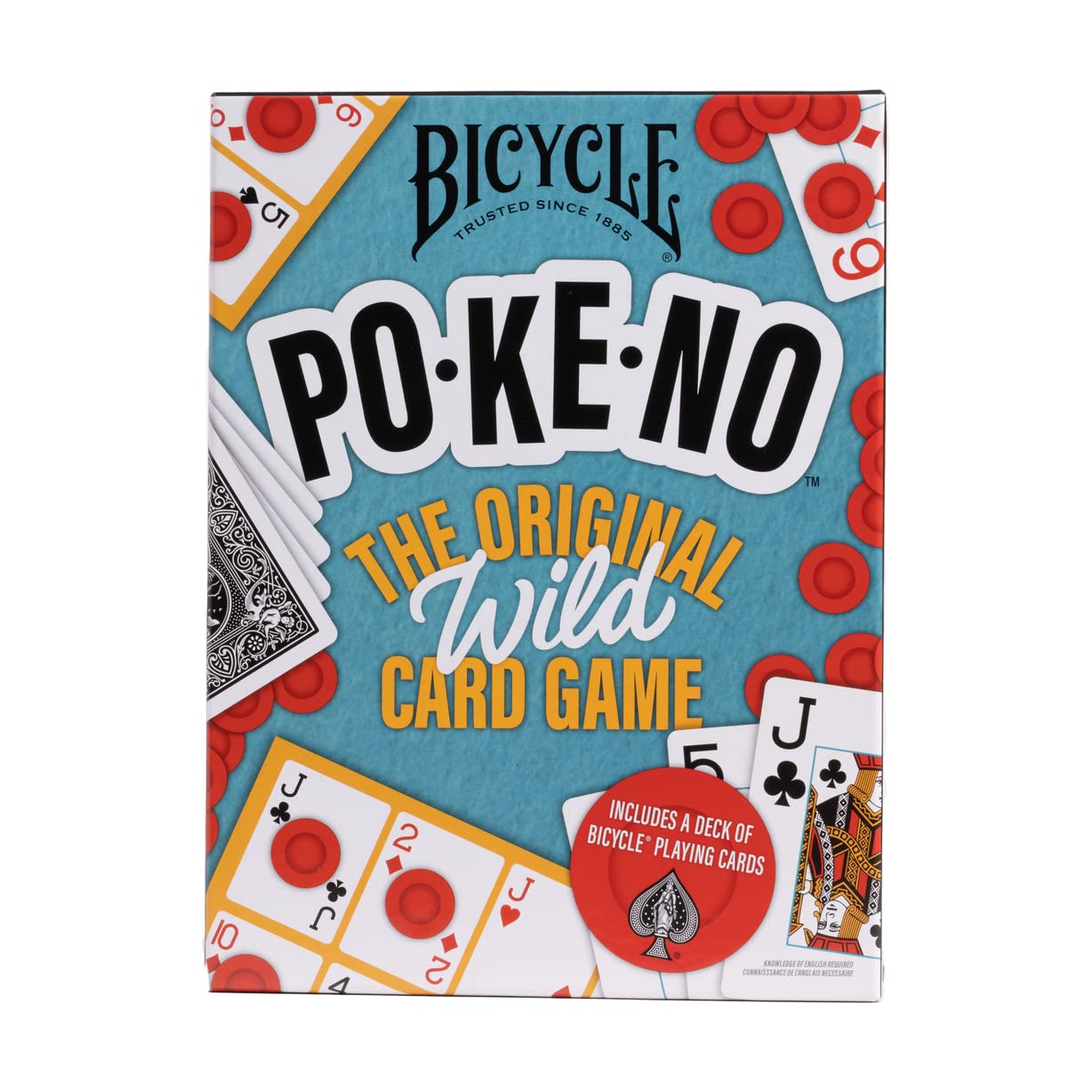 Foto 2 pulgar | Paquete De Juegos De Cartas Pokeno Para Bicicleta Con 1 Baraja Y Tarjetas De Puntuación - Venta Internacional.