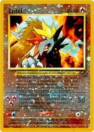 Foto 2 pulgar | Cartas Coleccionables Pokémon Entei (34) Promociones De Wizards Black Star - Venta Internacional.