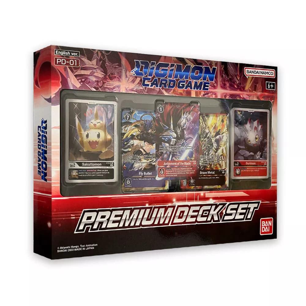 Foto 2 pulgar | Juego De Cartas Bandai Namco Entertainment Digimon Premium Deck Set - Venta Internacional.