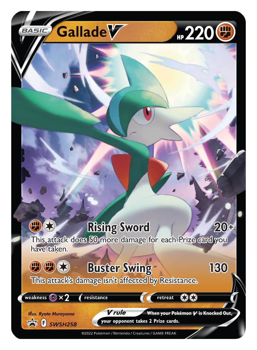 Foto 3 pulgar | Pokemon Hidden Potential Gallade V De Lata Con 1 Tarjeta De Aluminio Y 4 Paquetes - Venta Internacional.