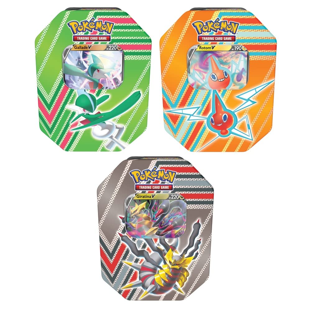 Foto 4 pulgar | Pokemon Hidden Potential Gallade V De Lata Con 1 Tarjeta De Aluminio Y 4 Paquetes - Venta Internacional.