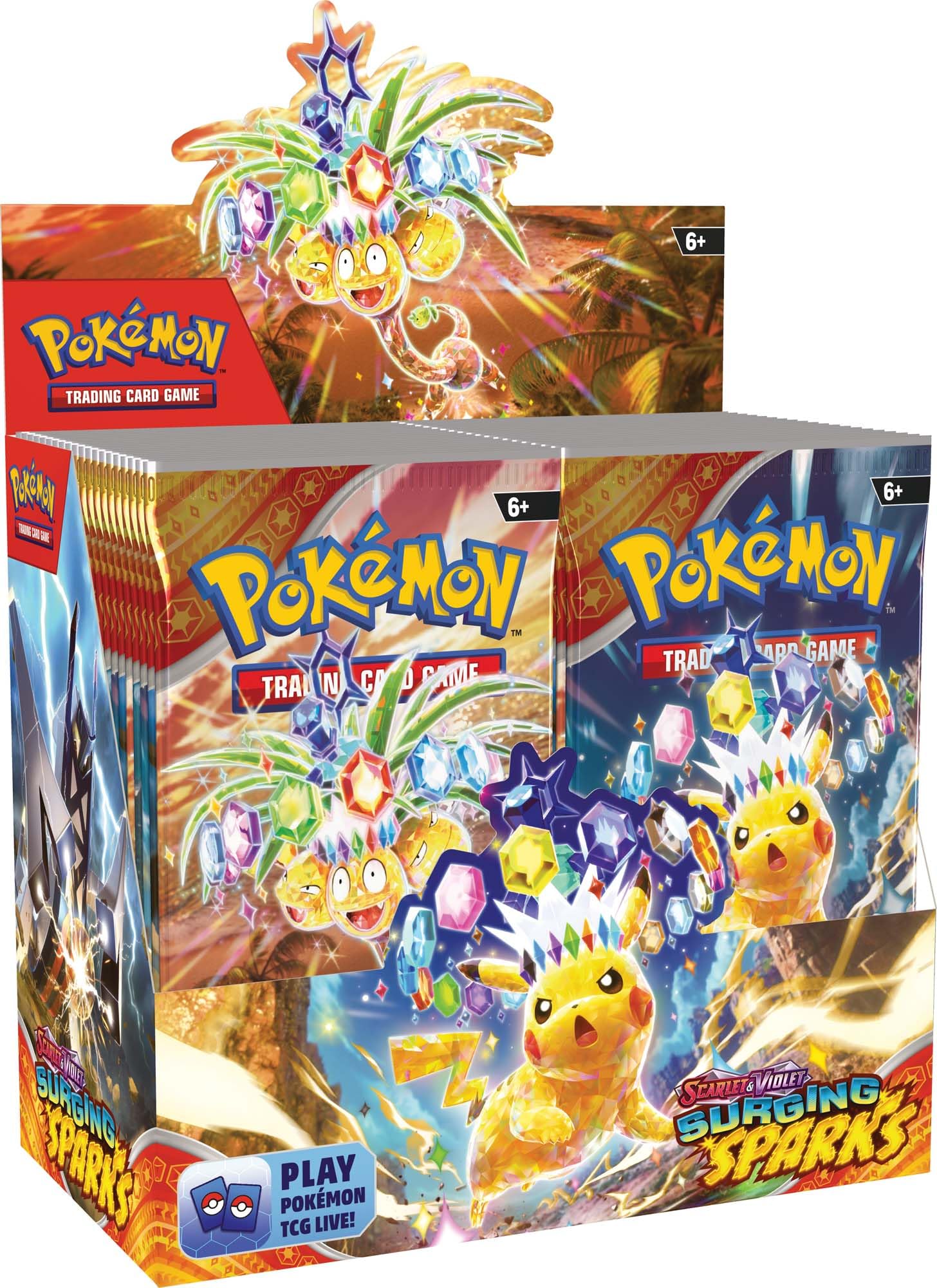 Foto 1 | Expositor Booster Pokémon Tcg Scarlet & Violet - Venta Internacional.