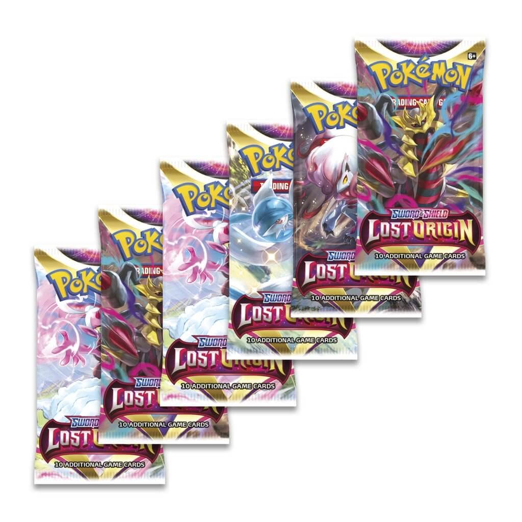 Foto 2 | Paquete De Refuerzo Pokémon Tcg Sword & Shield Lost Origin - Venta Internacional.
