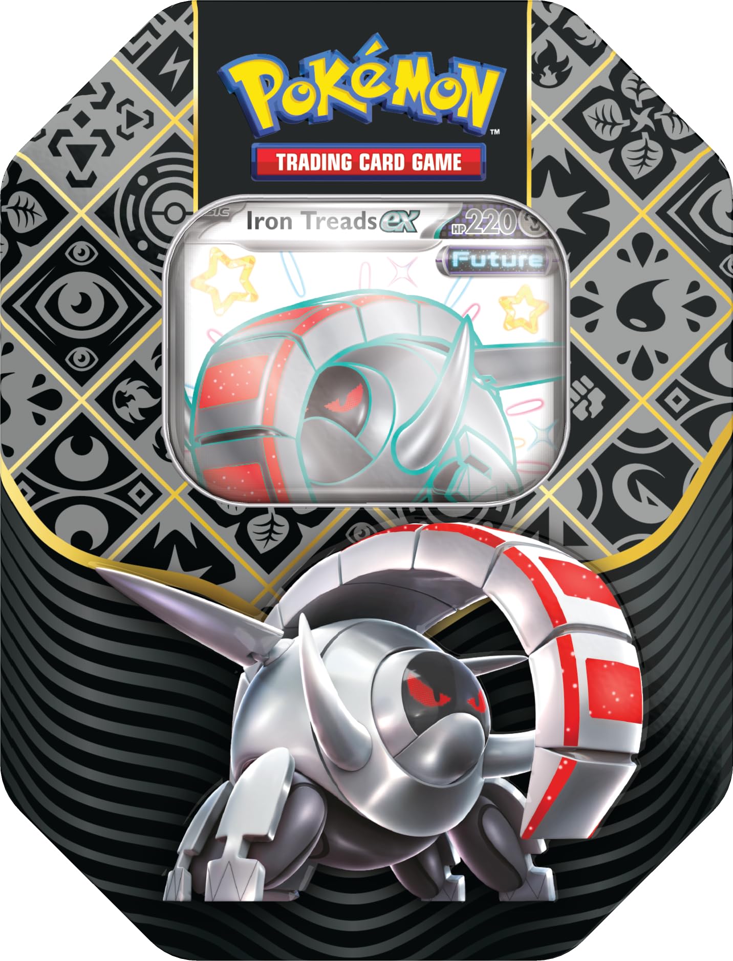 Foto 2 pulgar | Juego De Cartas Coleccionables Pokémon Tin Scarlet & Violet Paldean Fates - Venta Internacional.