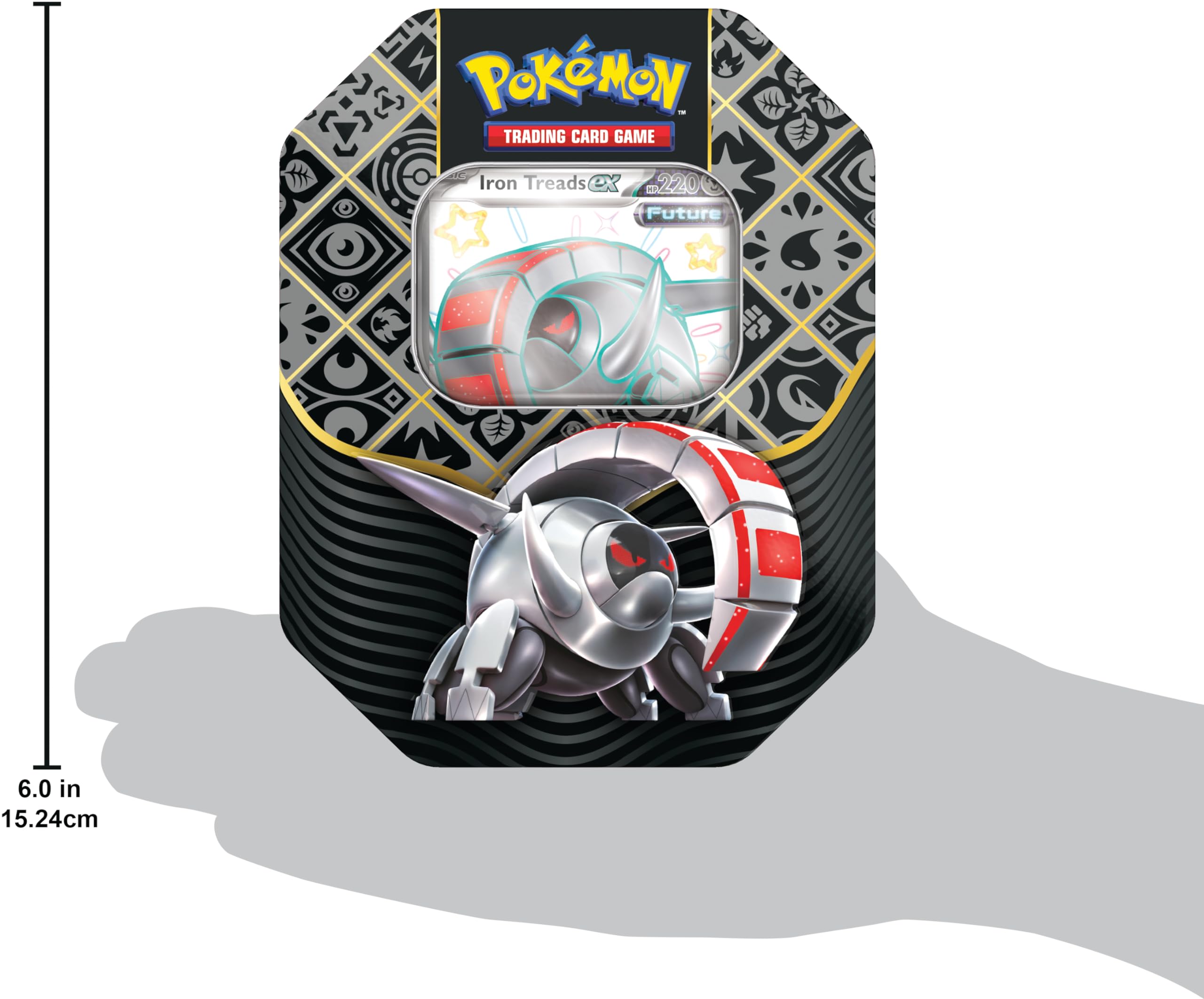 Foto 3 pulgar | Juego De Cartas Coleccionables Pokémon Tin Scarlet & Violet Paldean Fates - Venta Internacional.