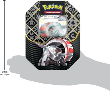 Foto 2 | Juego De Cartas Coleccionables Pokémon Tin Scarlet & Violet Paldean Fates - Venta Internacional.