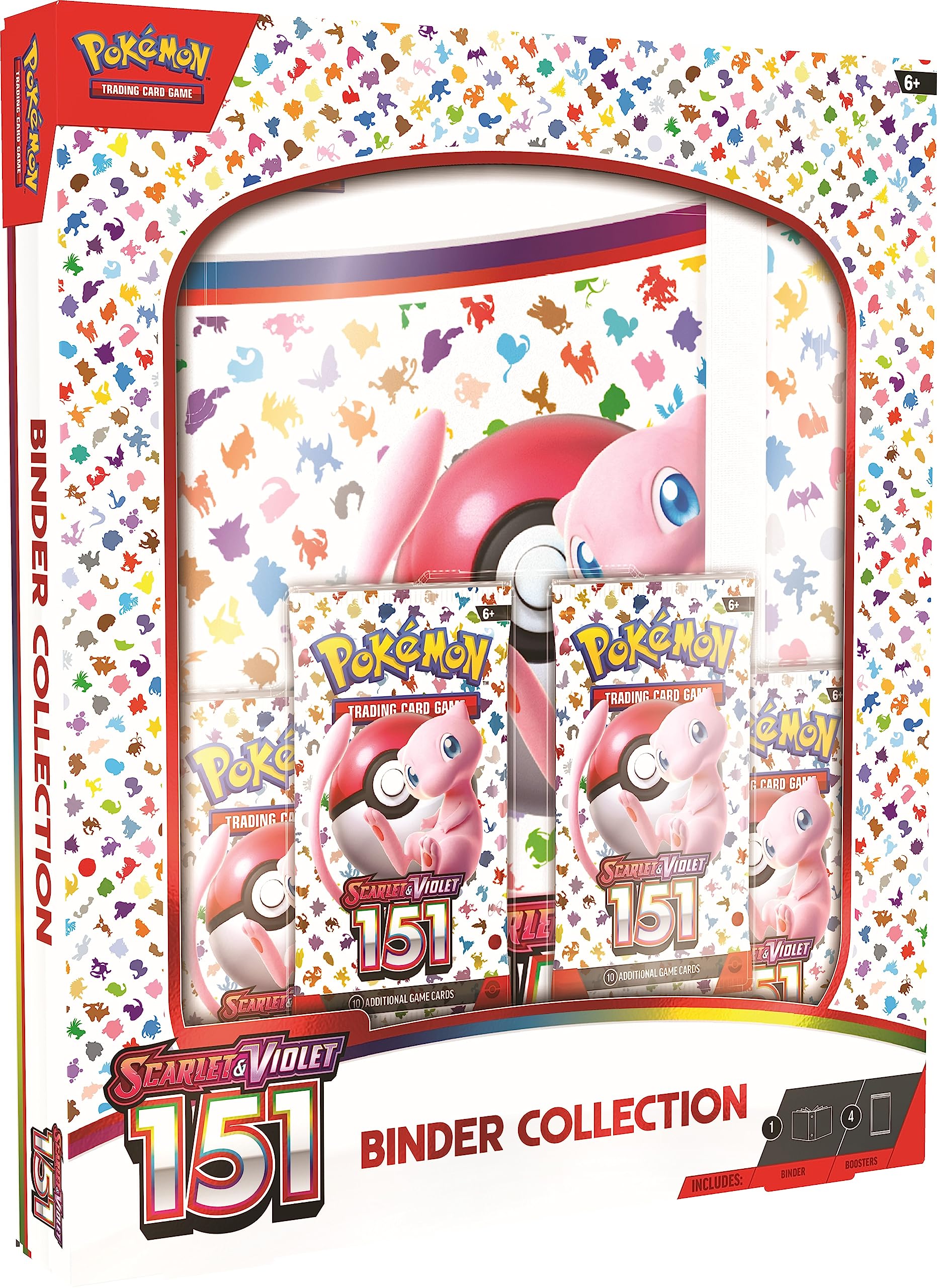 Colección Binder Pokémon Tcg Scarlet & Violet 3.5 Pokémon 151 - Venta Internacional.