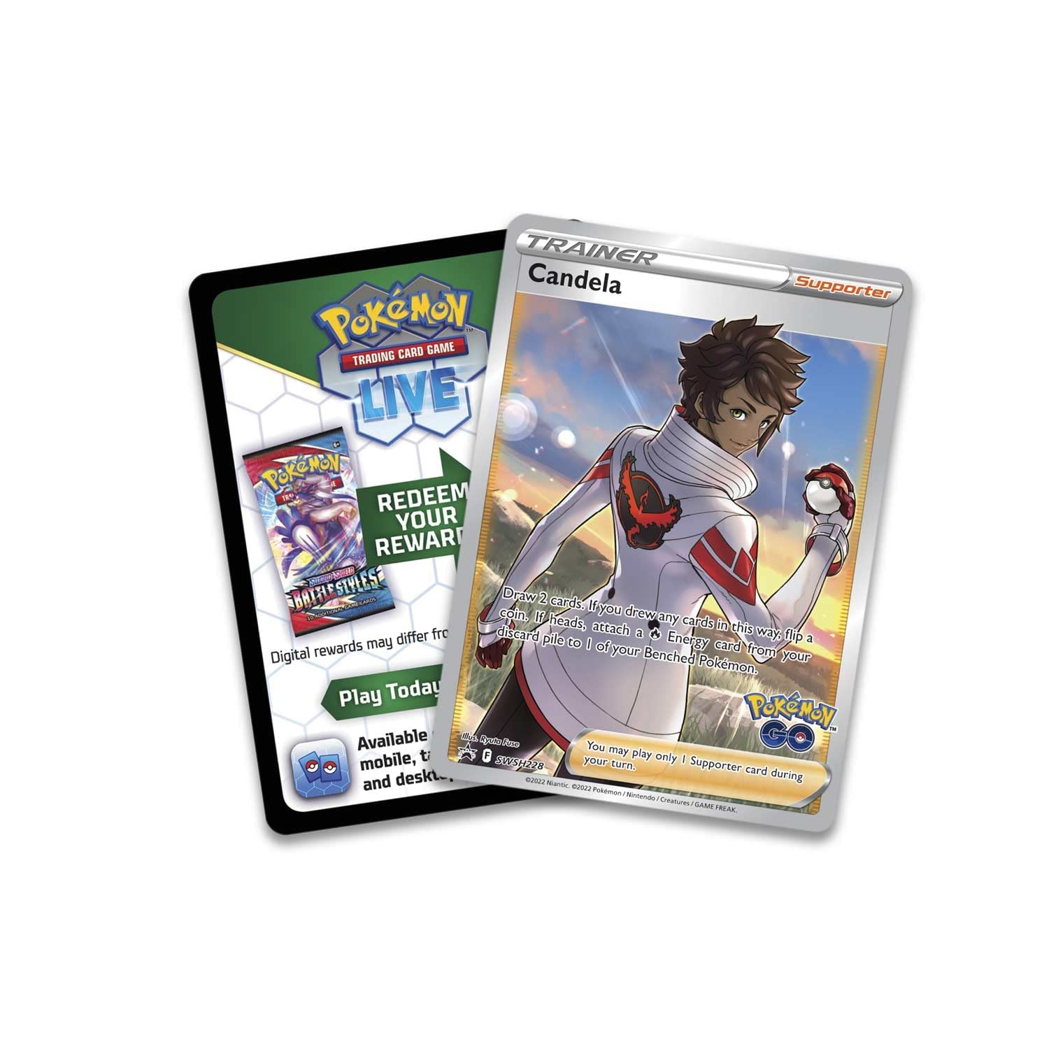 Foto 4 pulgar | Juego De Cartas Coleccionables Pokémon Go Special Collection Team Valor - Venta Internacional.