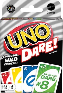 Foto 1 | Juego De Cartas Mattel Games Uno Dare Family Con 3 Categorías - Venta Internacional.