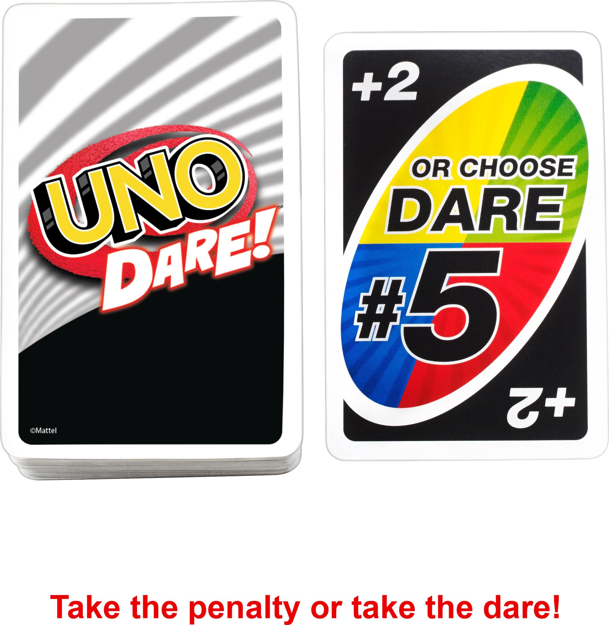 Foto 6 pulgar | Juego De Cartas Mattel Games Uno Dare Family Con 3 Categorías - Venta Internacional.