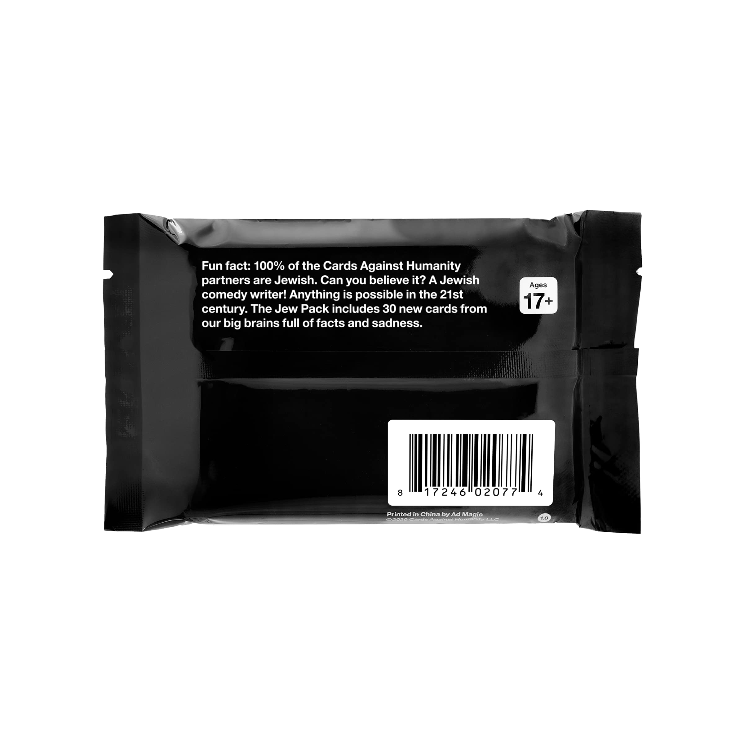 Foto 3 pulgar | Cartas De Expansión Cards Against Humanity Jew Pack De 30 Cartas - Venta Internacional.