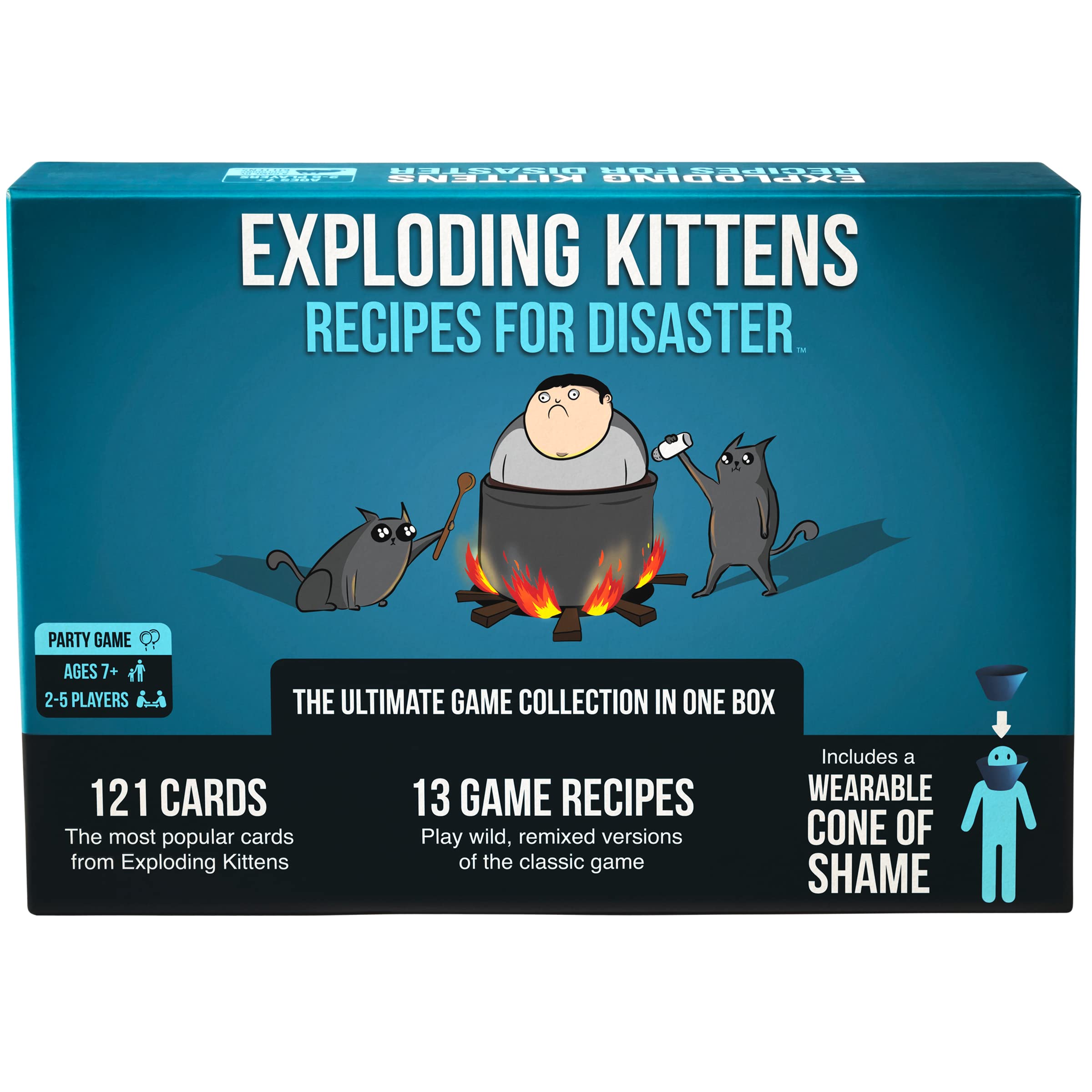 Juego De Cartas Exploding Kittens Recipes For Disaster Deluxe Set - Venta Internacional.