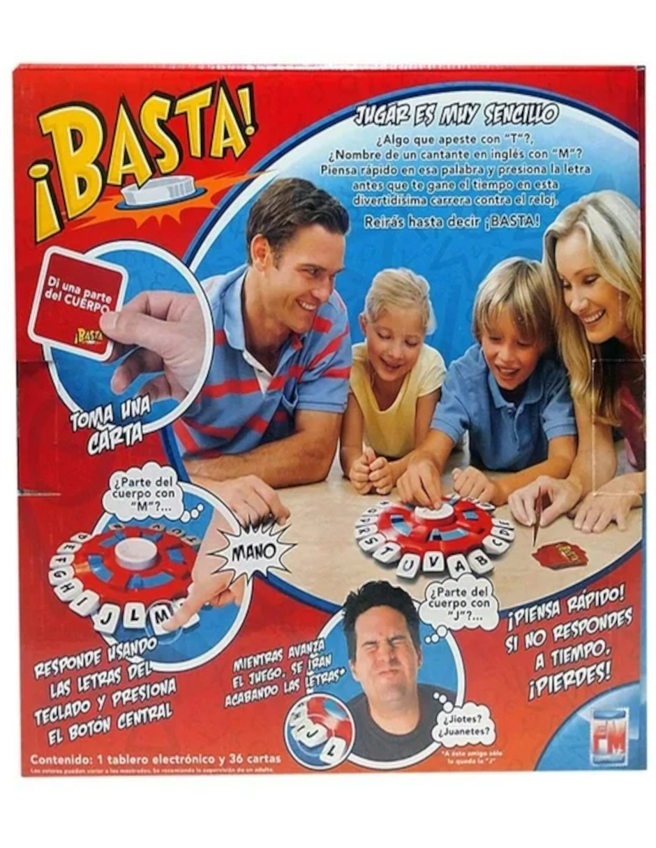 Foto 4 pulgar | Fotorama ¡basta! Juego De Mesa + Termo De Regalo Güish
