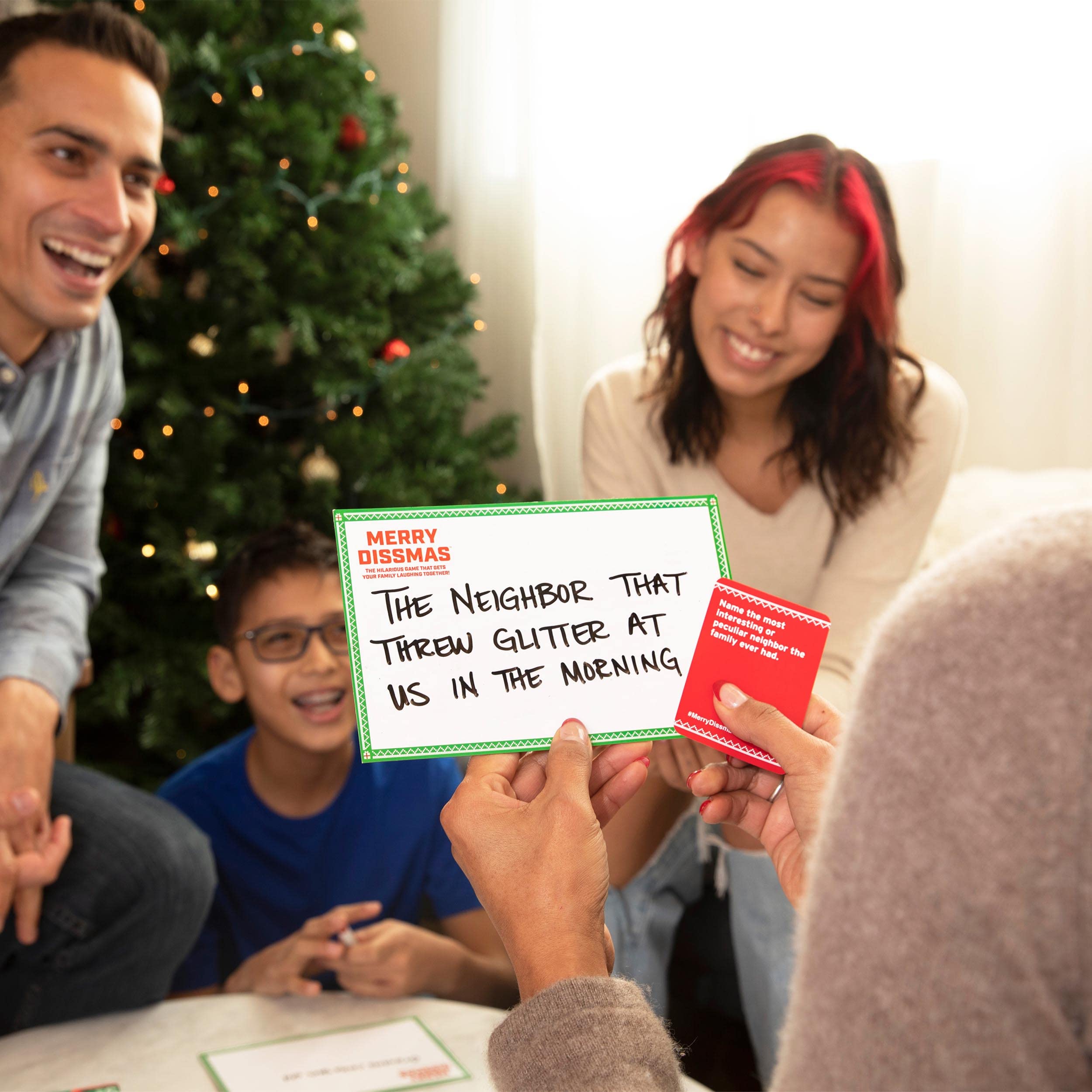 Foto 3 | Juego De Fiesta ¿qué Memes? ¡feliz Familia Dissmas! - Venta Internacional.