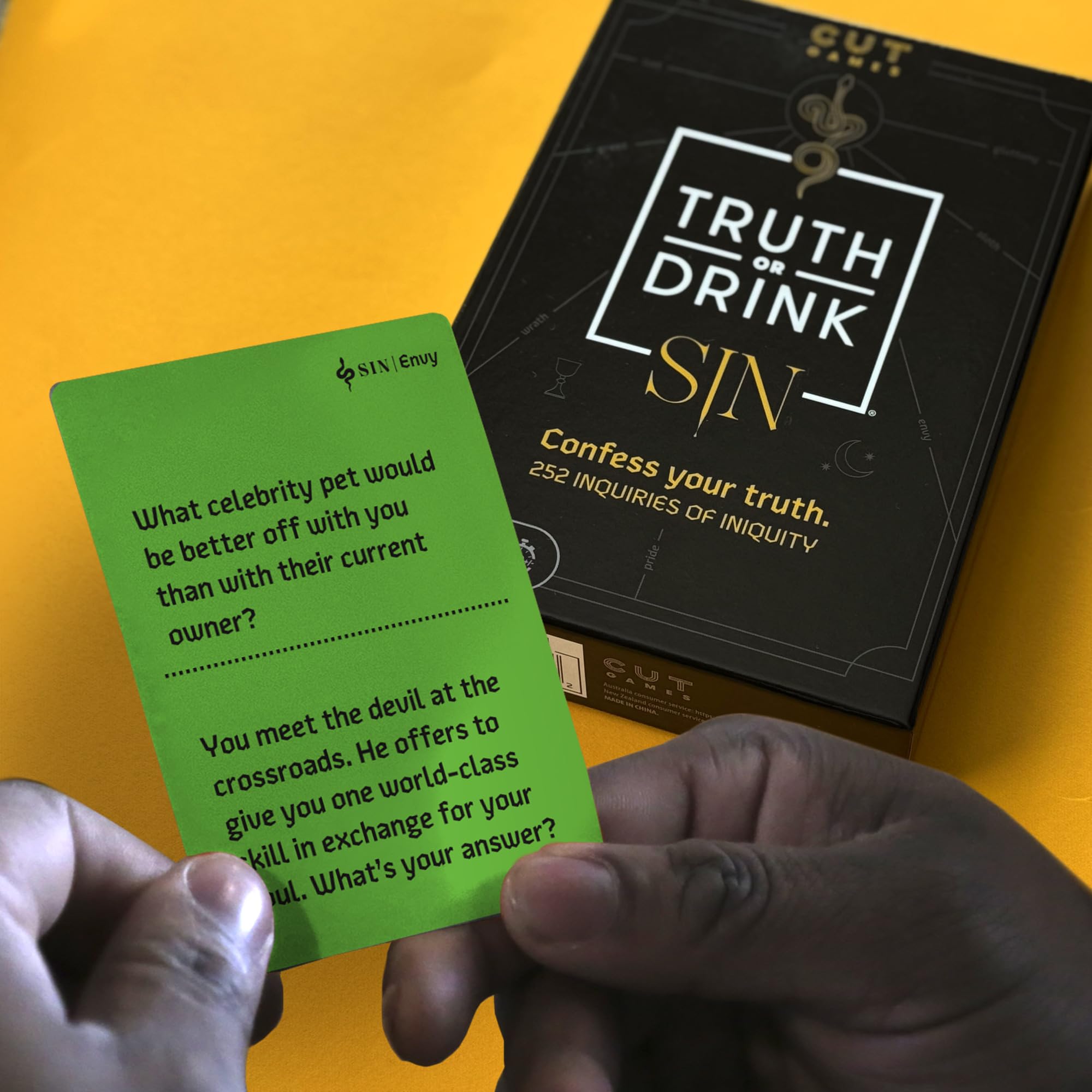 Foto 6 | Juego De Fiesta Truth Or Drink: Sin Edition Cut Más De 250 Preguntas - Venta Internacional.