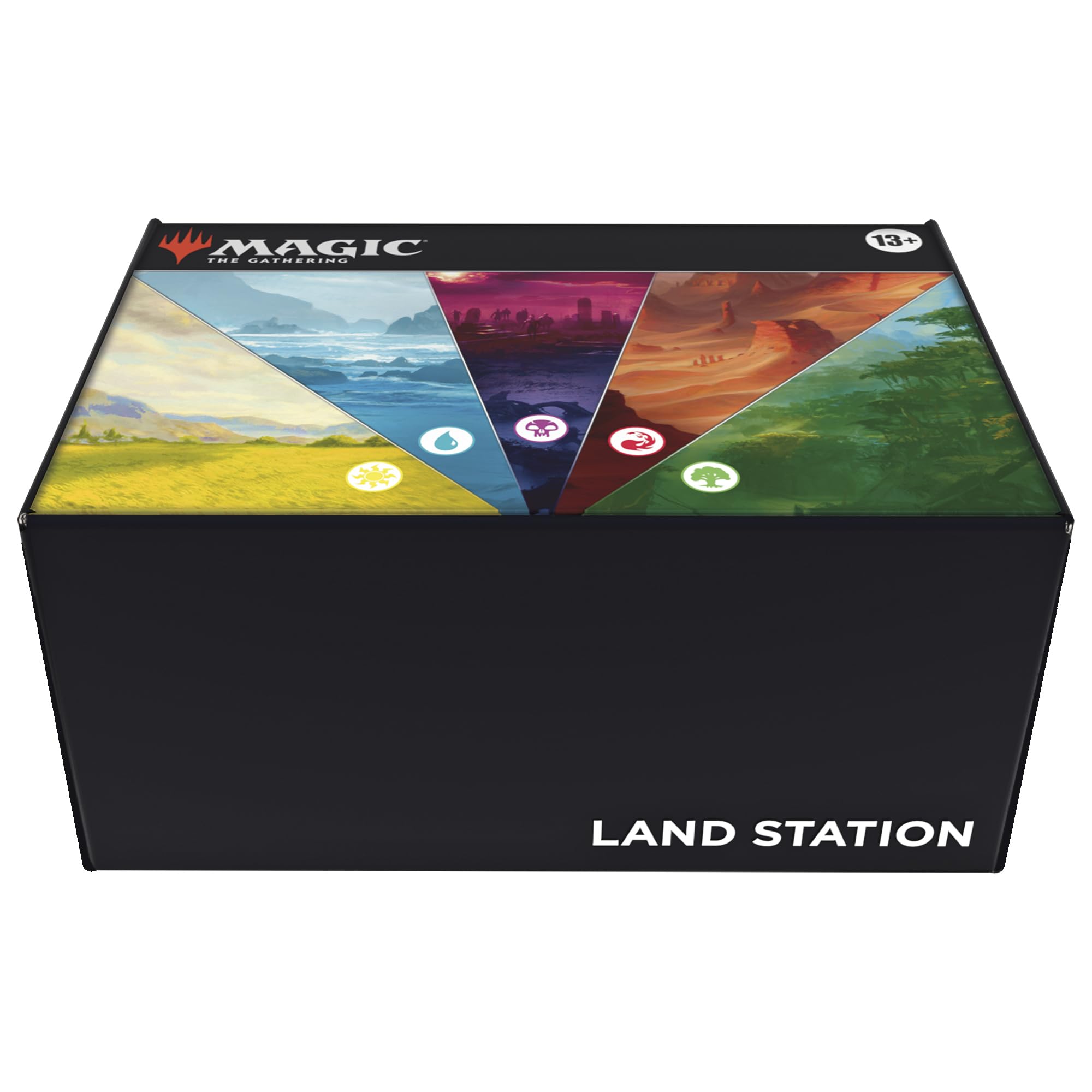 Land Station Magic The Gathering 2025 Con 400 Cartas Terrestres Básicas - Venta Internacional.