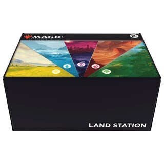Foto 1 | Land Station Magic The Gathering 2025 Con 400 Cartas Terrestres Básicas - Venta Internacional.