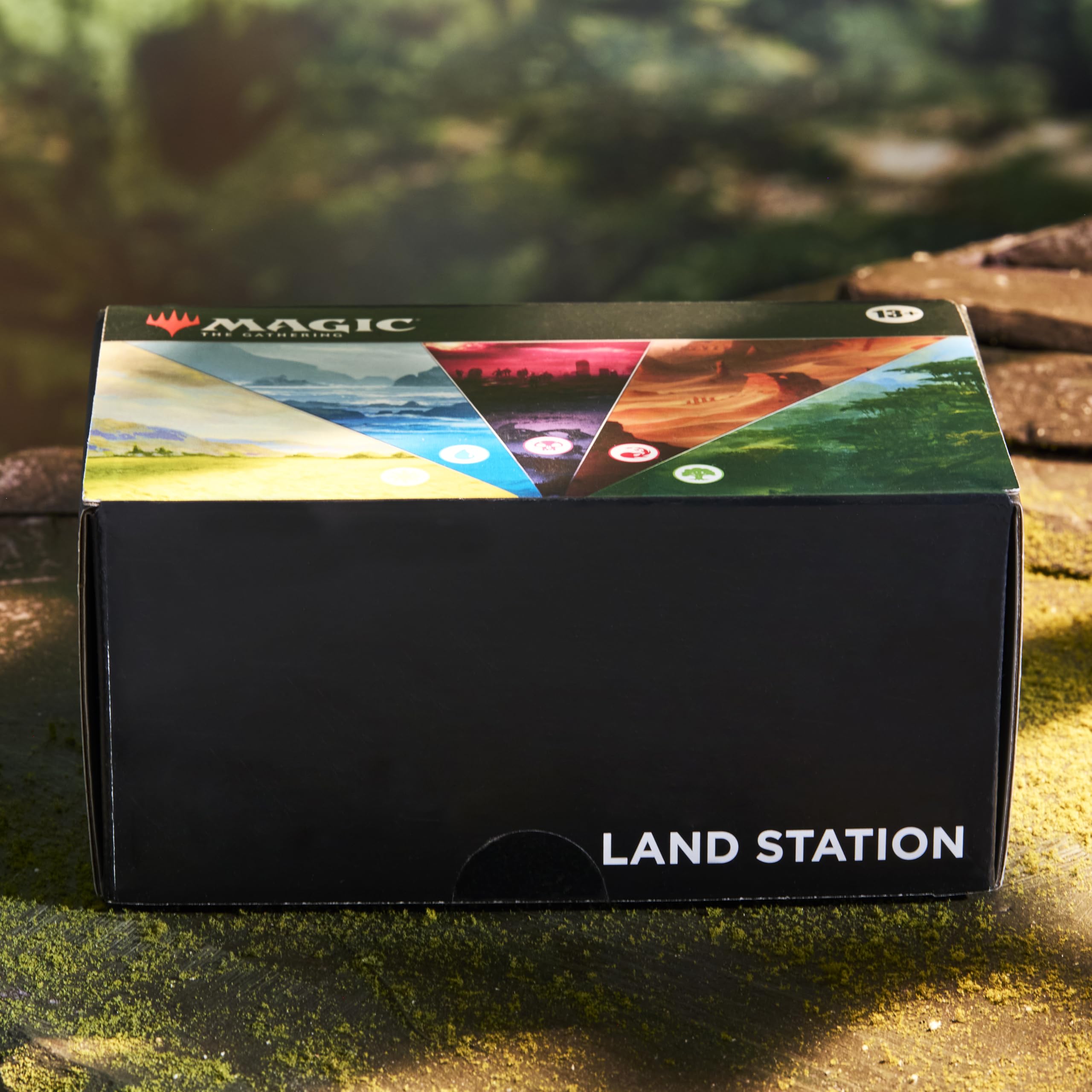 Foto 3 pulgar | Land Station Magic The Gathering 2025 Con 400 Cartas Terrestres Básicas - Venta Internacional.