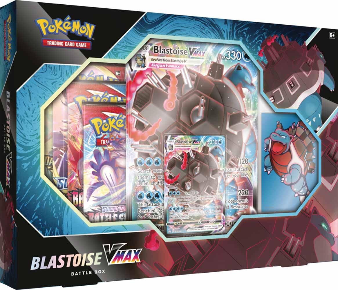Juego De Cartas Coleccionables Pokémon Venusaur/blastoise Vmax Battle Box - Venta Internacional.