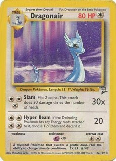 Foto 1 | Juego Básico De Cartas Coleccionables Pokémon Dragonair (22) Tcg/ccg - Venta Internacional.