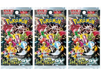 Foto 1 | Juego De Cartas Pokémon Japonés De Clase Alta Shiny Treasure Sv4a, Paquete De Refuerzo (3 Paquetes) - Venta Internac