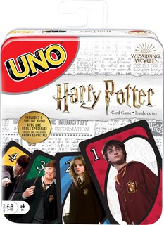 Foto 1 | Juego De Cartas Mattel Games Uno Harry Potter Con Funda De Hojalata - Venta Internacional.